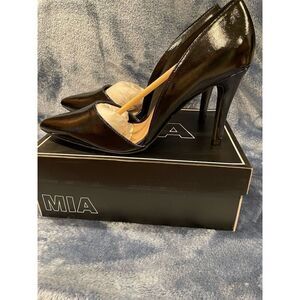 MIA Women's Black Pointy Toe Stiletto Pumps Heels Size 6-10 Formal